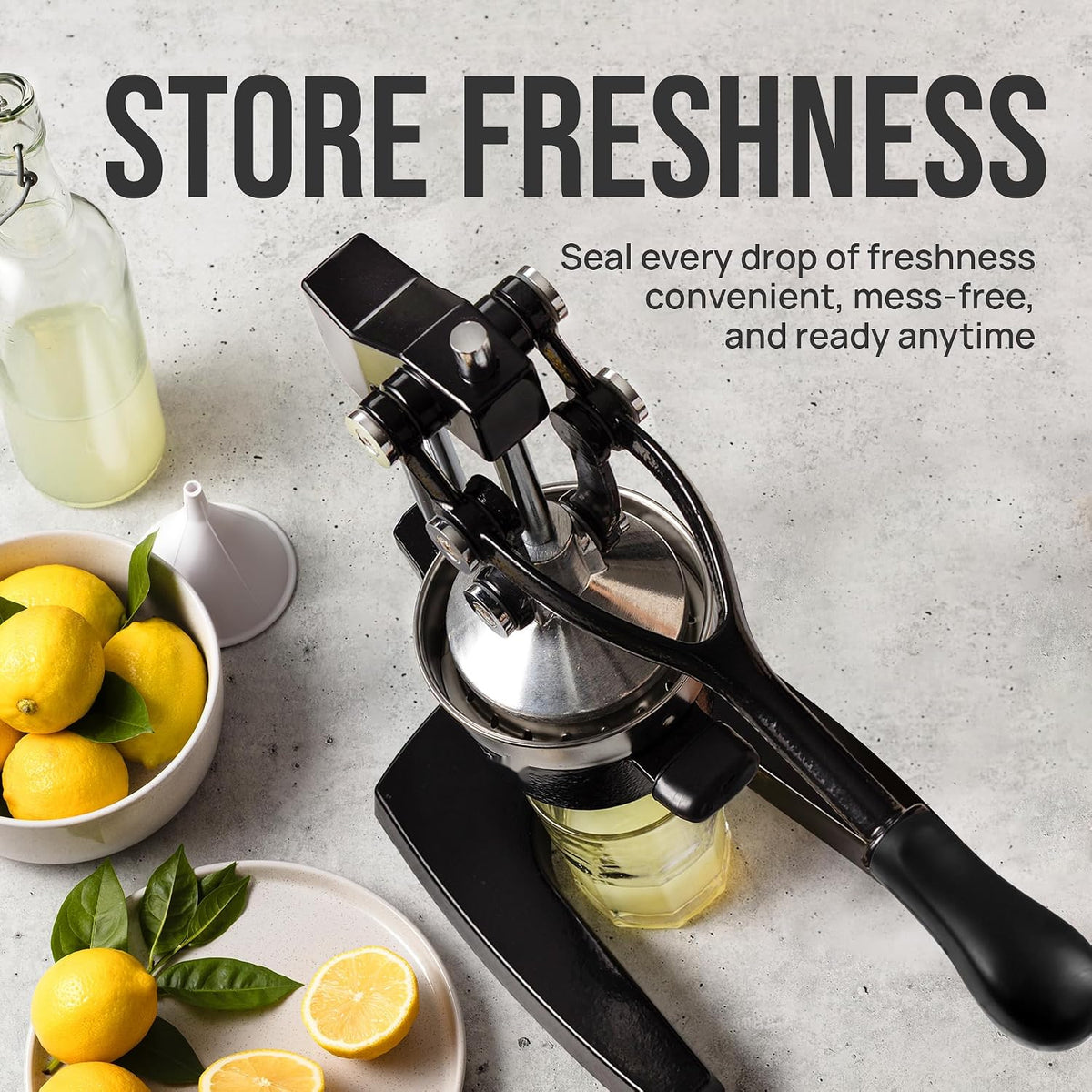Cast Iron Citrus Press