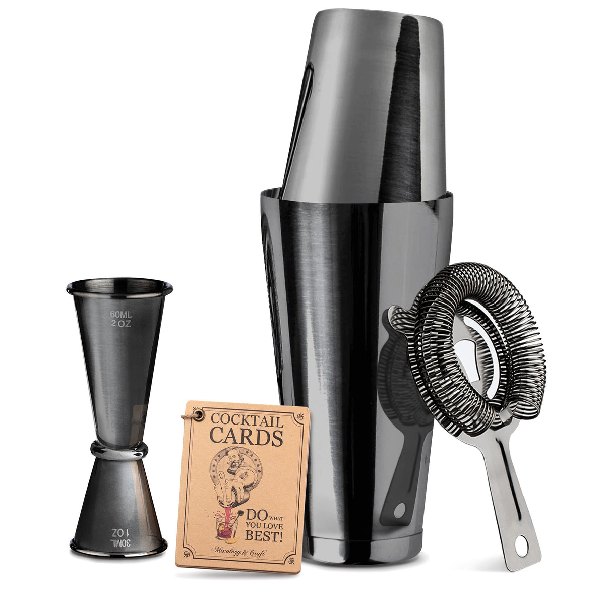 Cocktail Shaker Set | 4-Piece