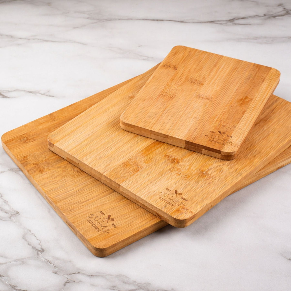 Bamboo Cutting Board Set (3-Piece)
