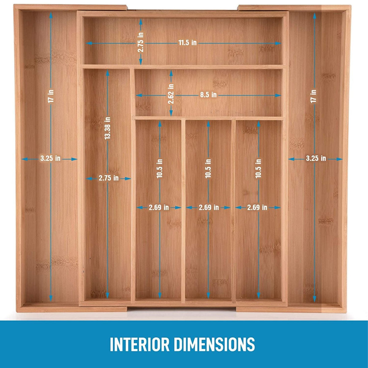 Expandable Kitchen Drawer Organizer