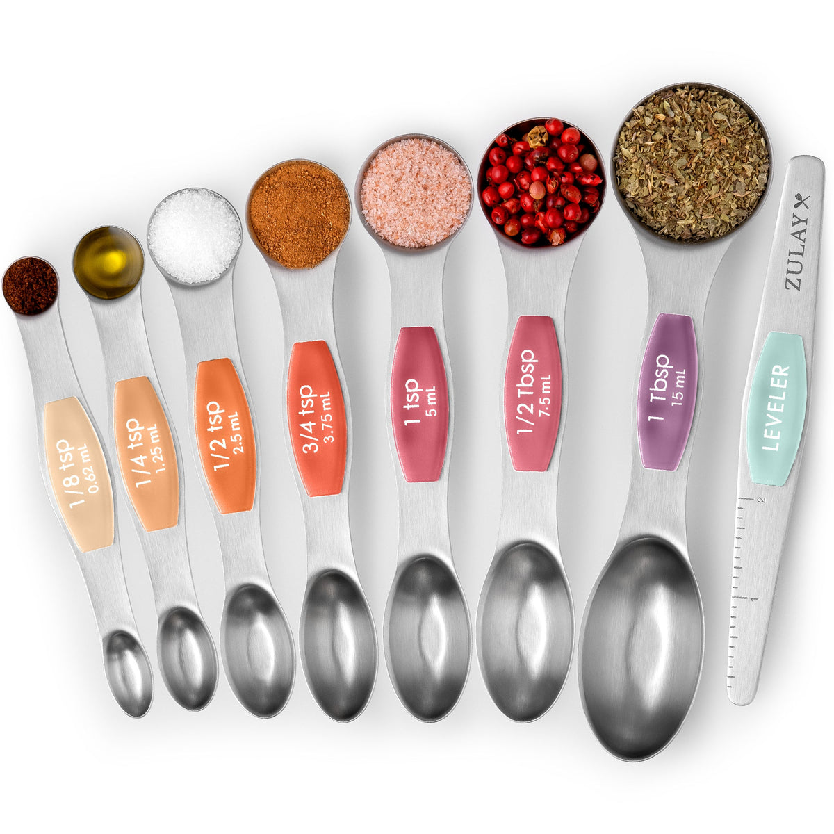 Magnetic Measuring Spoons Set