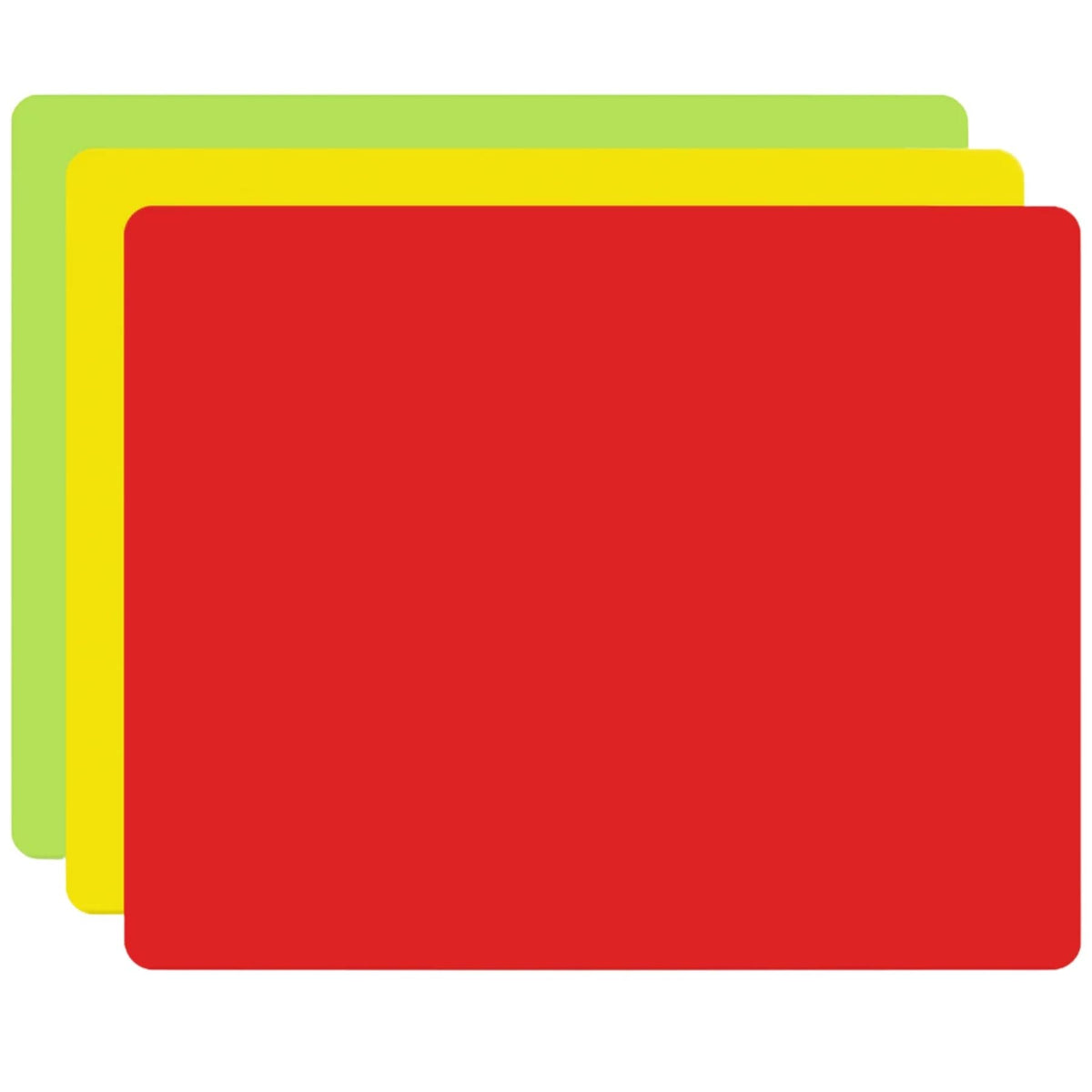 Flexible Cutting Board Mats - Set of 3
