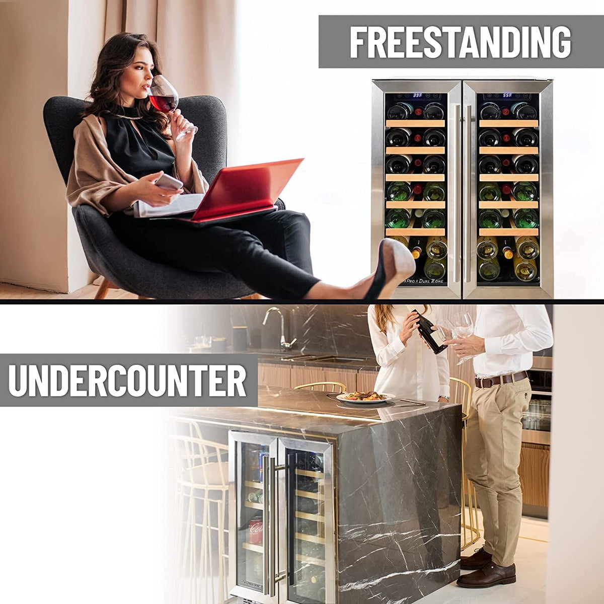 24” Wine And Beverage Cooler