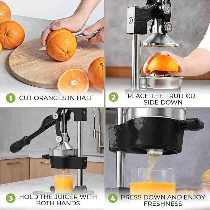 Cast Iron Citrus Press