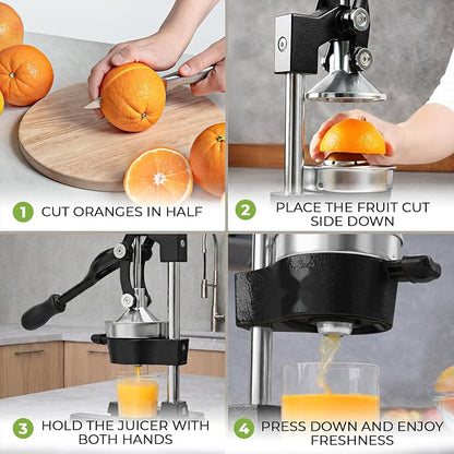 Cast Iron Citrus Press