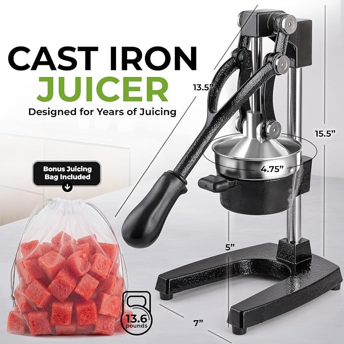 Cast Iron Citrus Press