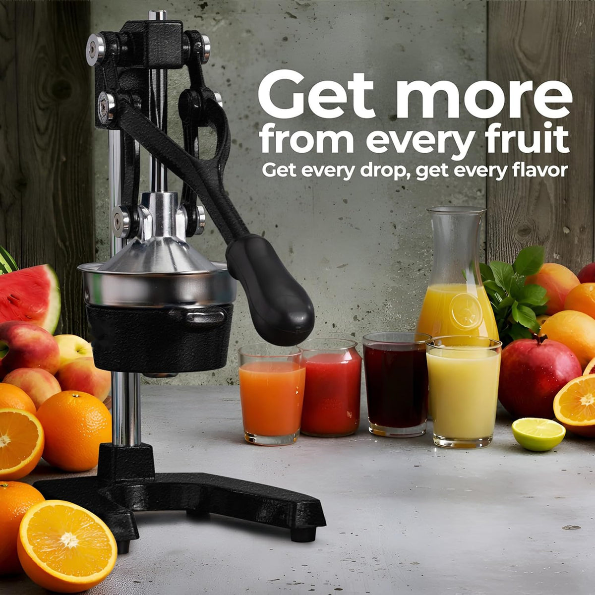 Cast Iron Citrus Press