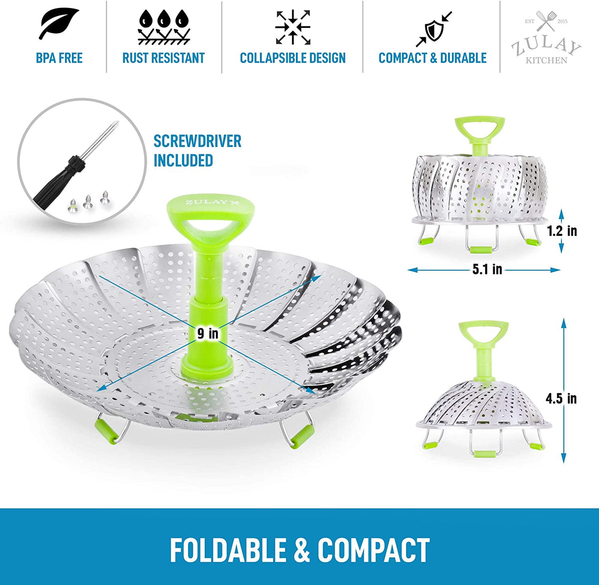 Vegetable Steamer Basket