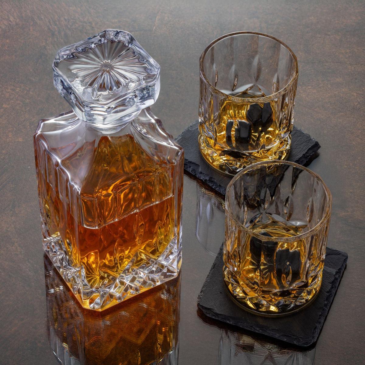 Whiskey Decanter Set | 13-Piece