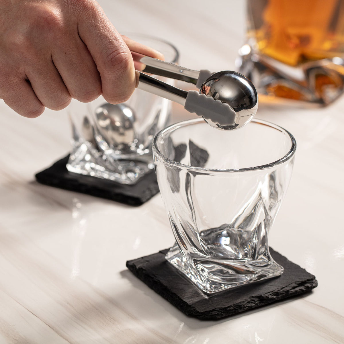 Twist Whiskey Decanter Set | 10-Piece