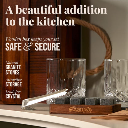 Whiskey Stones Gift Set | 15-Piece