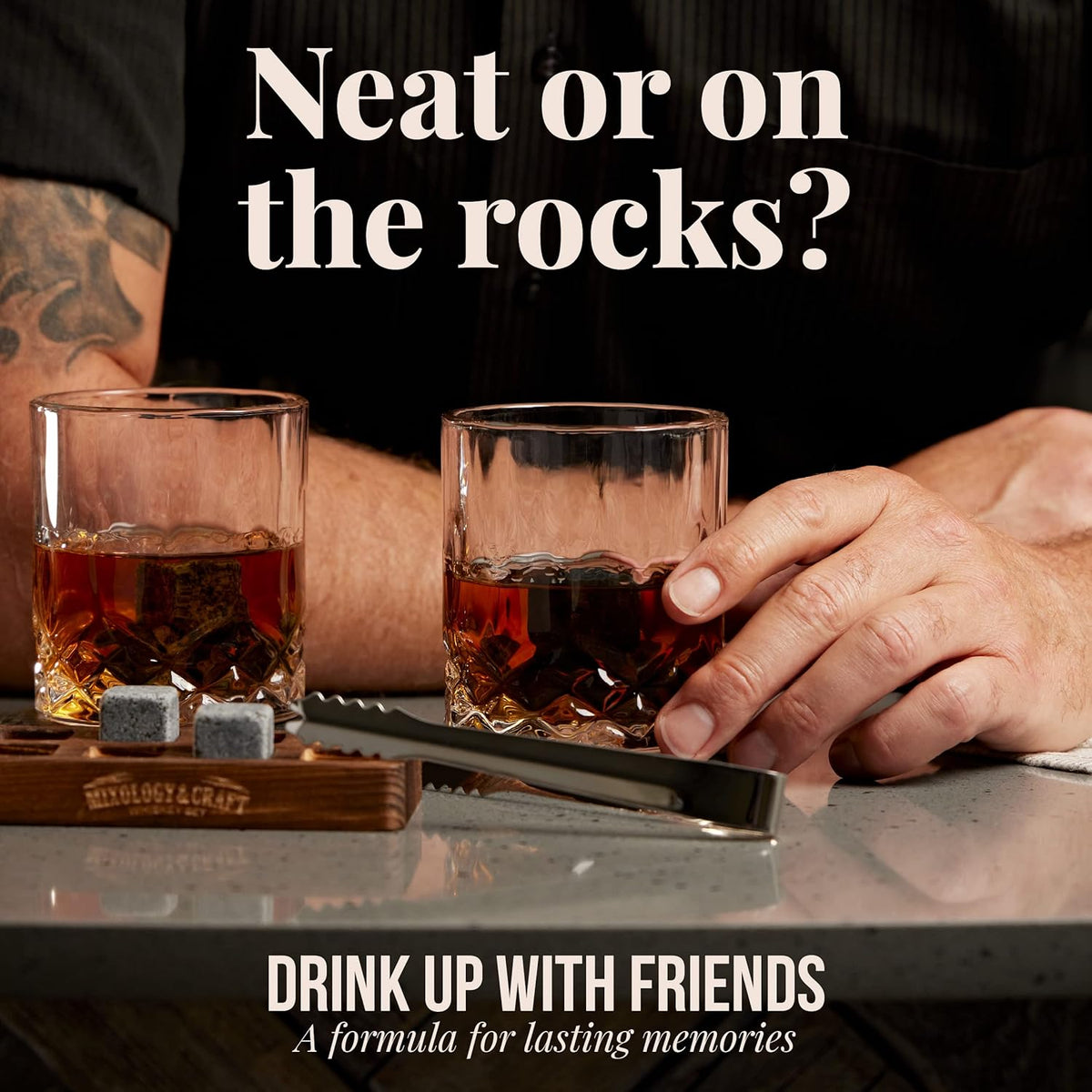 Whiskey Stones Gift Set | 15-Piece