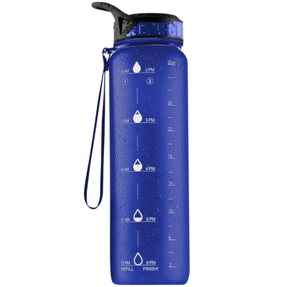 Water Bottle With Time Marker