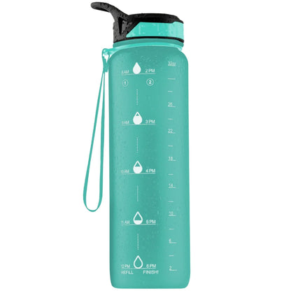 Water Bottle With Time Marker