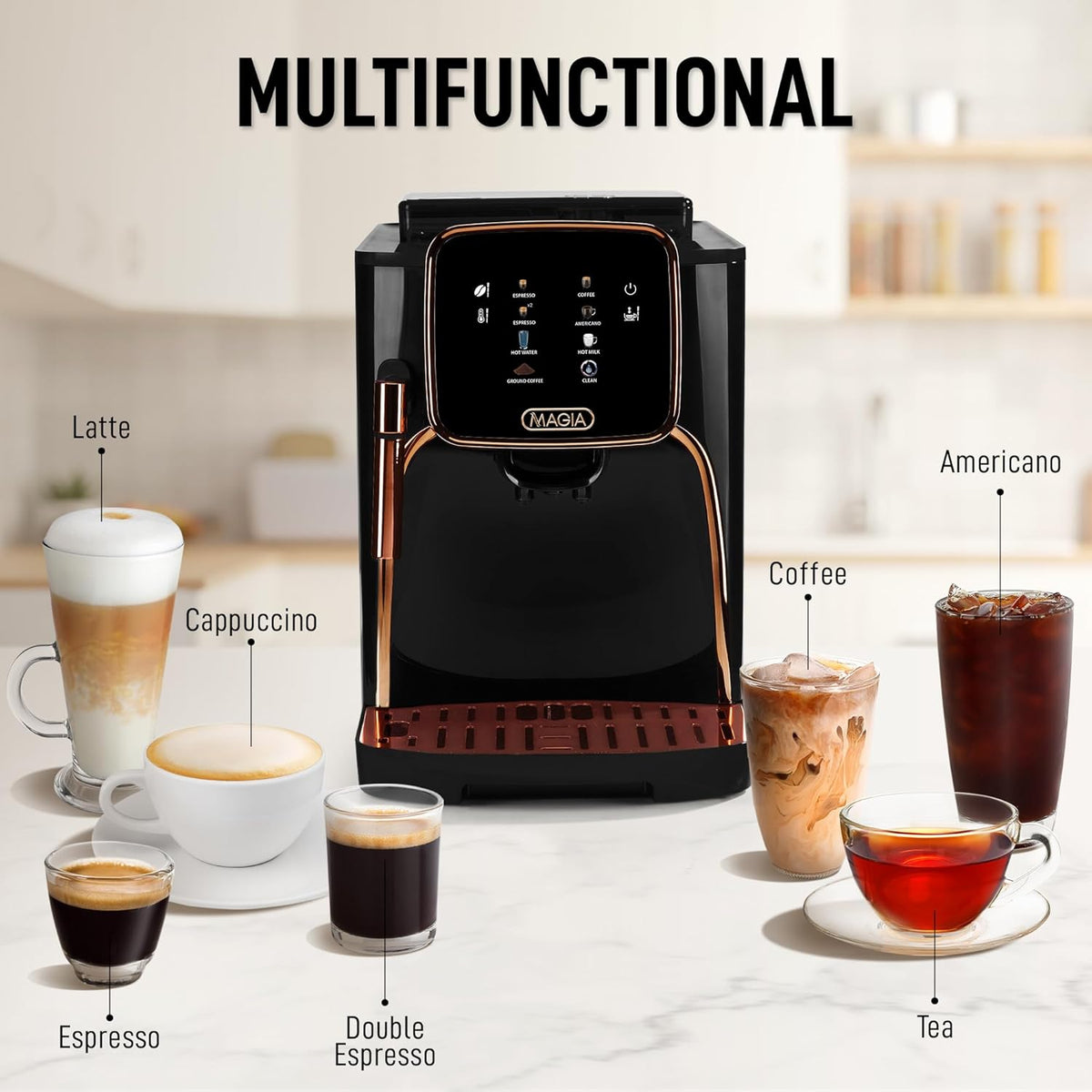 Zulay Magiá Clasica All-in-One Coffee Machine