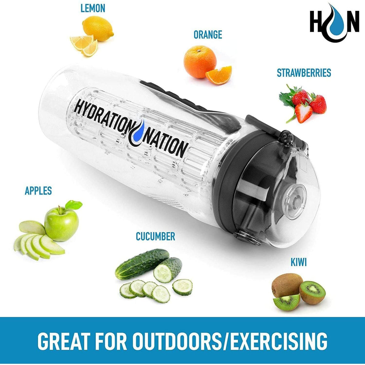 Water Bottle with Fruit Infuser