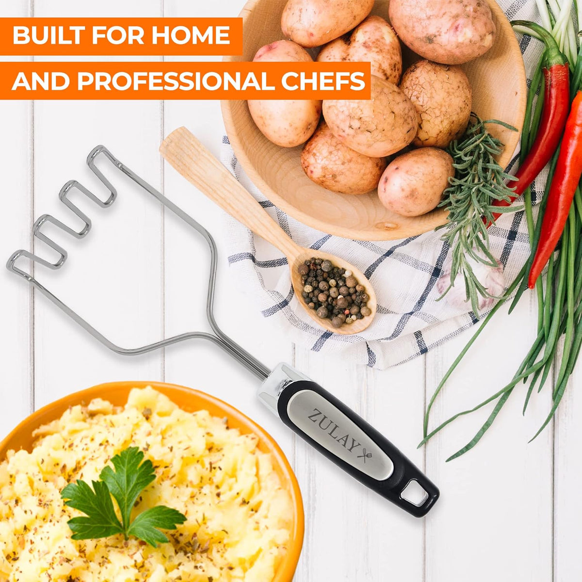 Stainless Steel Potato Masher