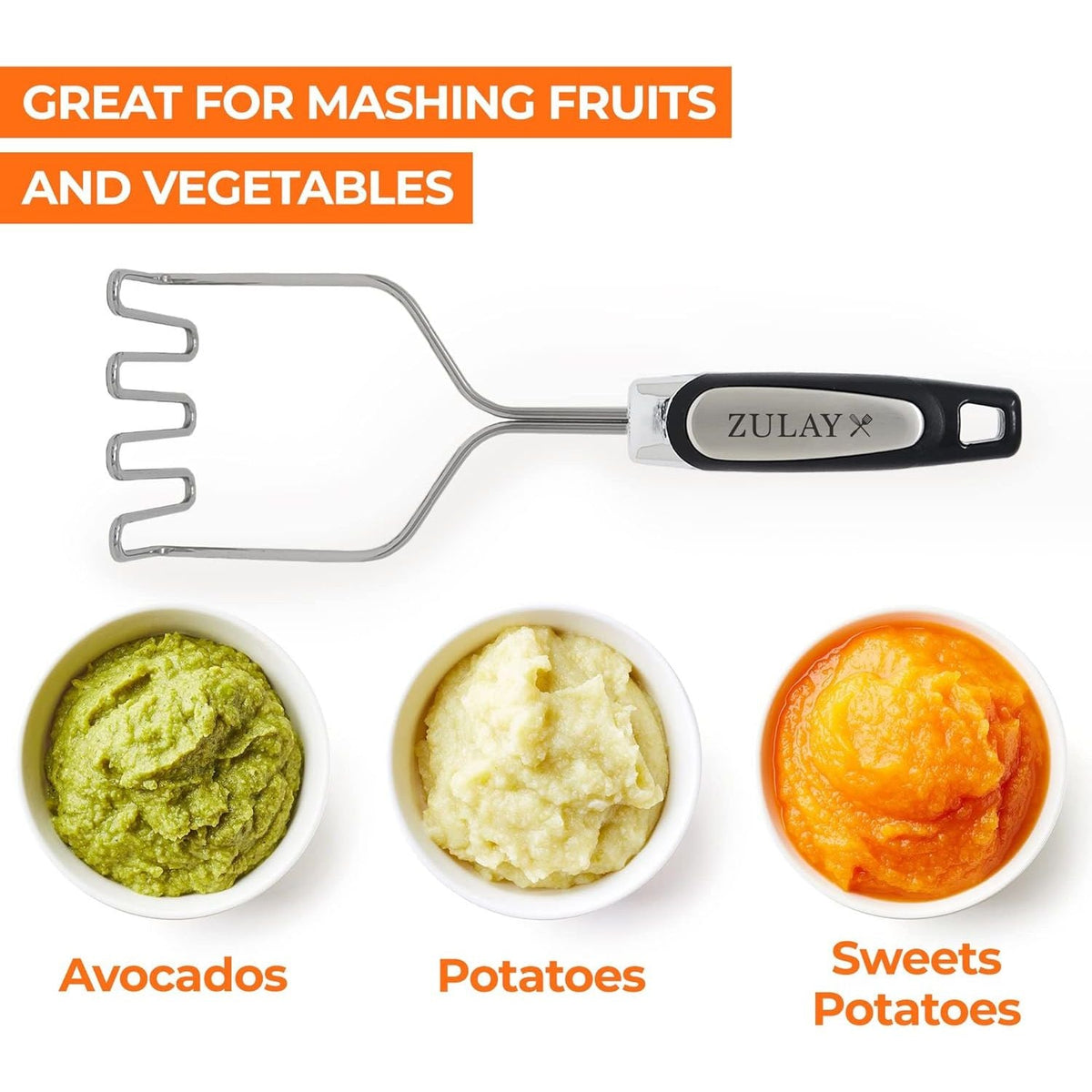 Stainless Steel Potato Masher