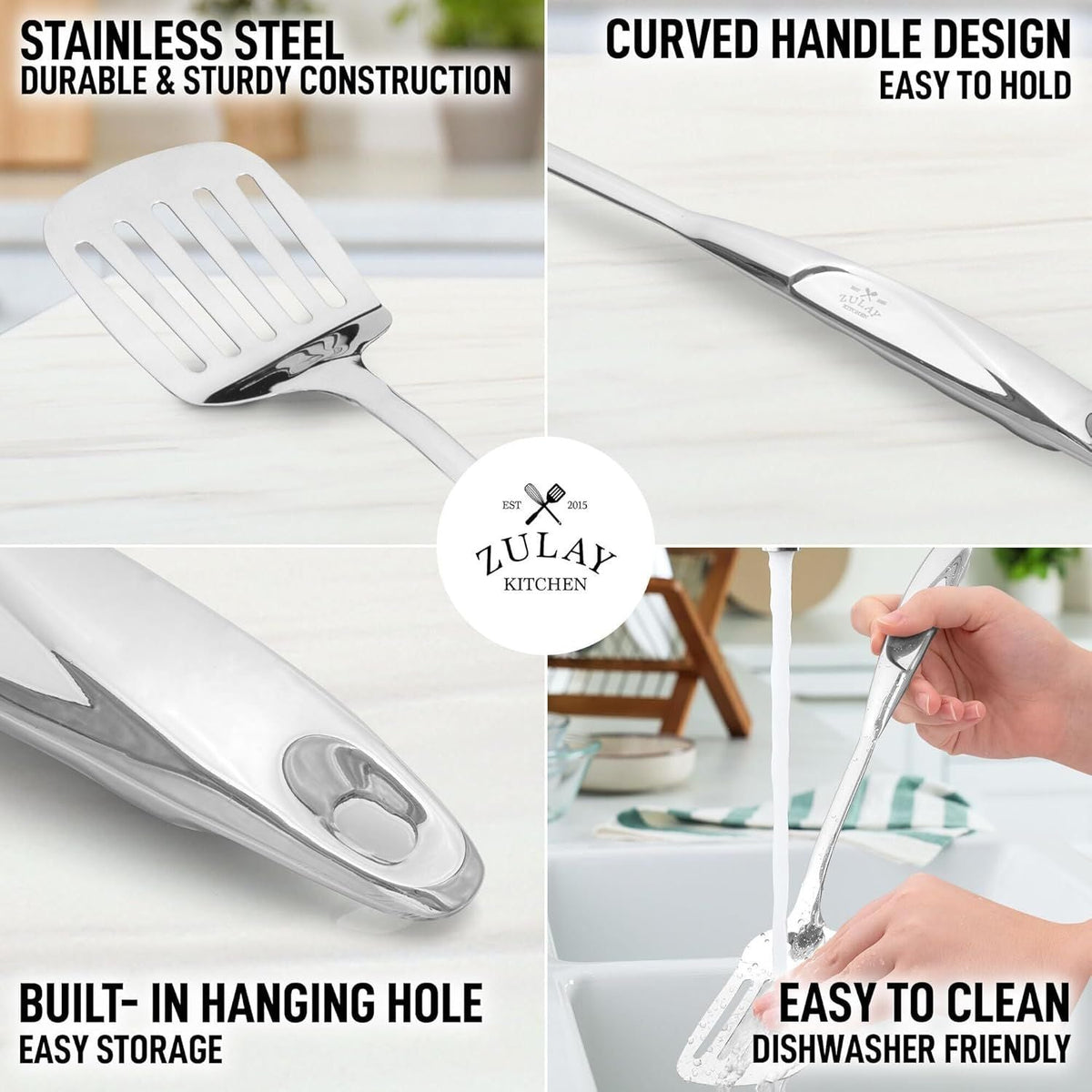 Stainless Steel Cooking Utensil Set