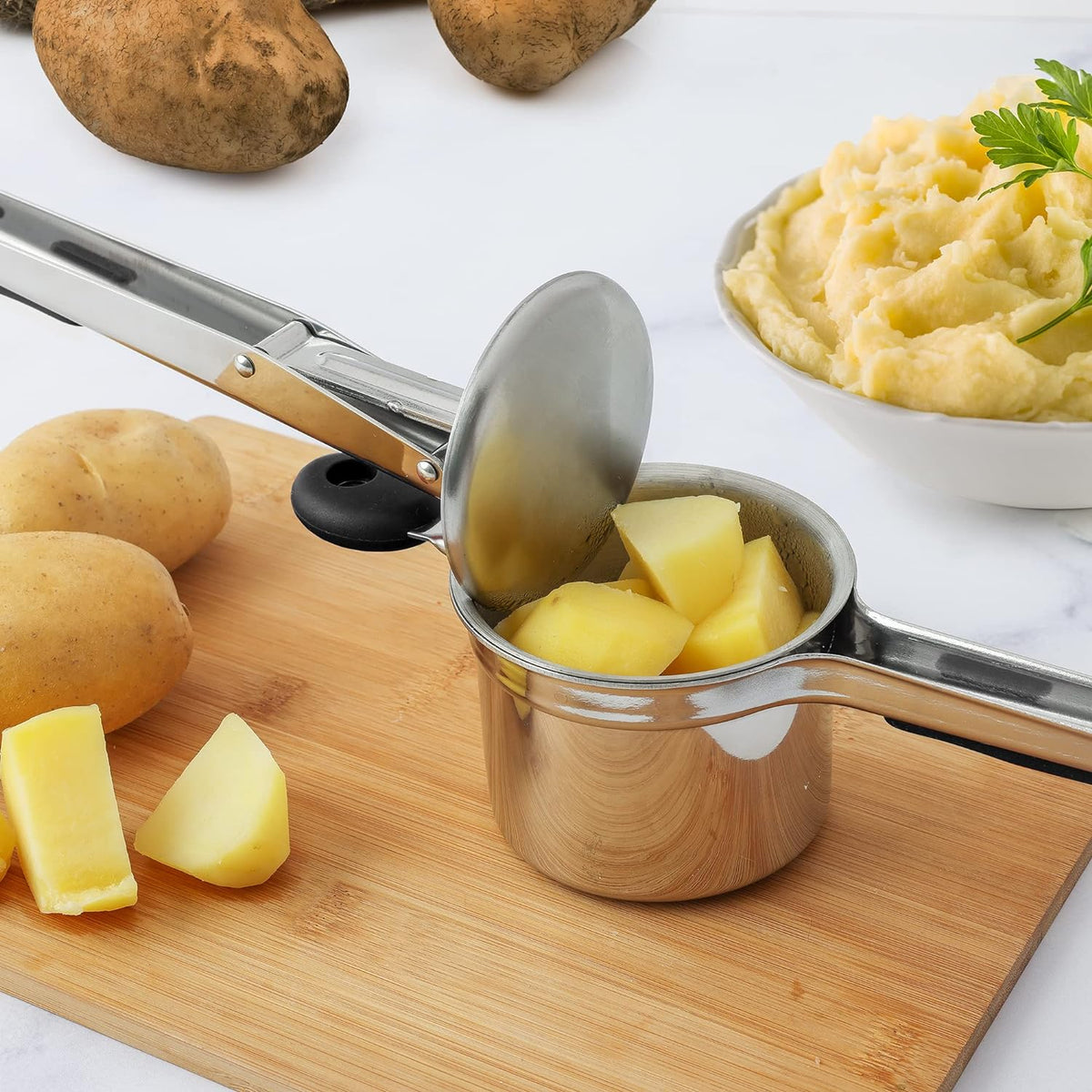 Stainless Steel Potato Ricer