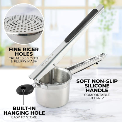Stainless Steel Potato Ricer