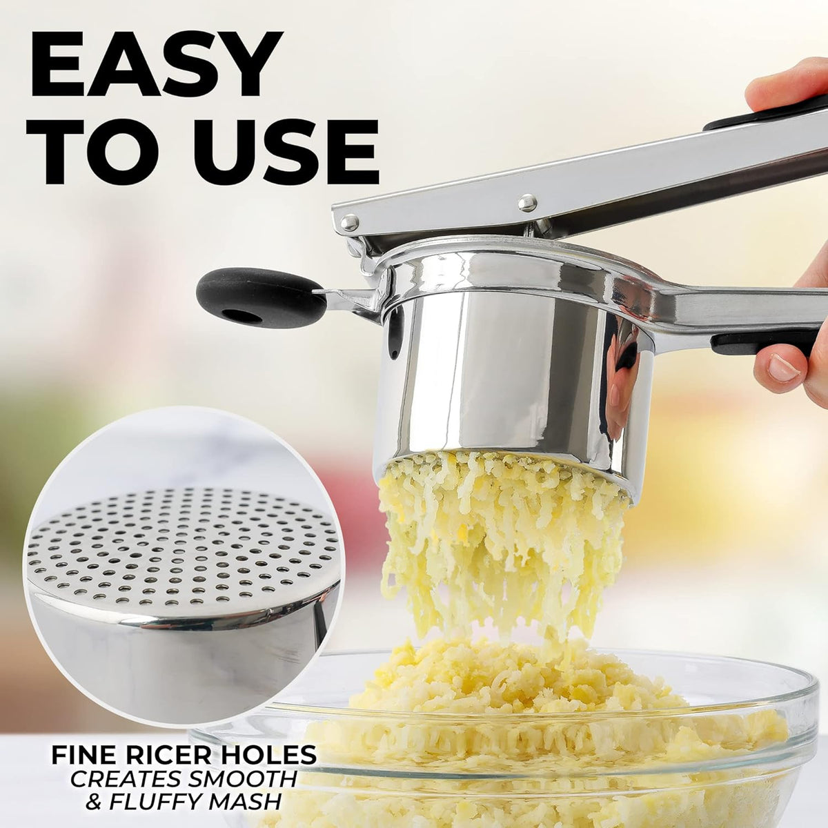 Stainless Steel Potato Ricer