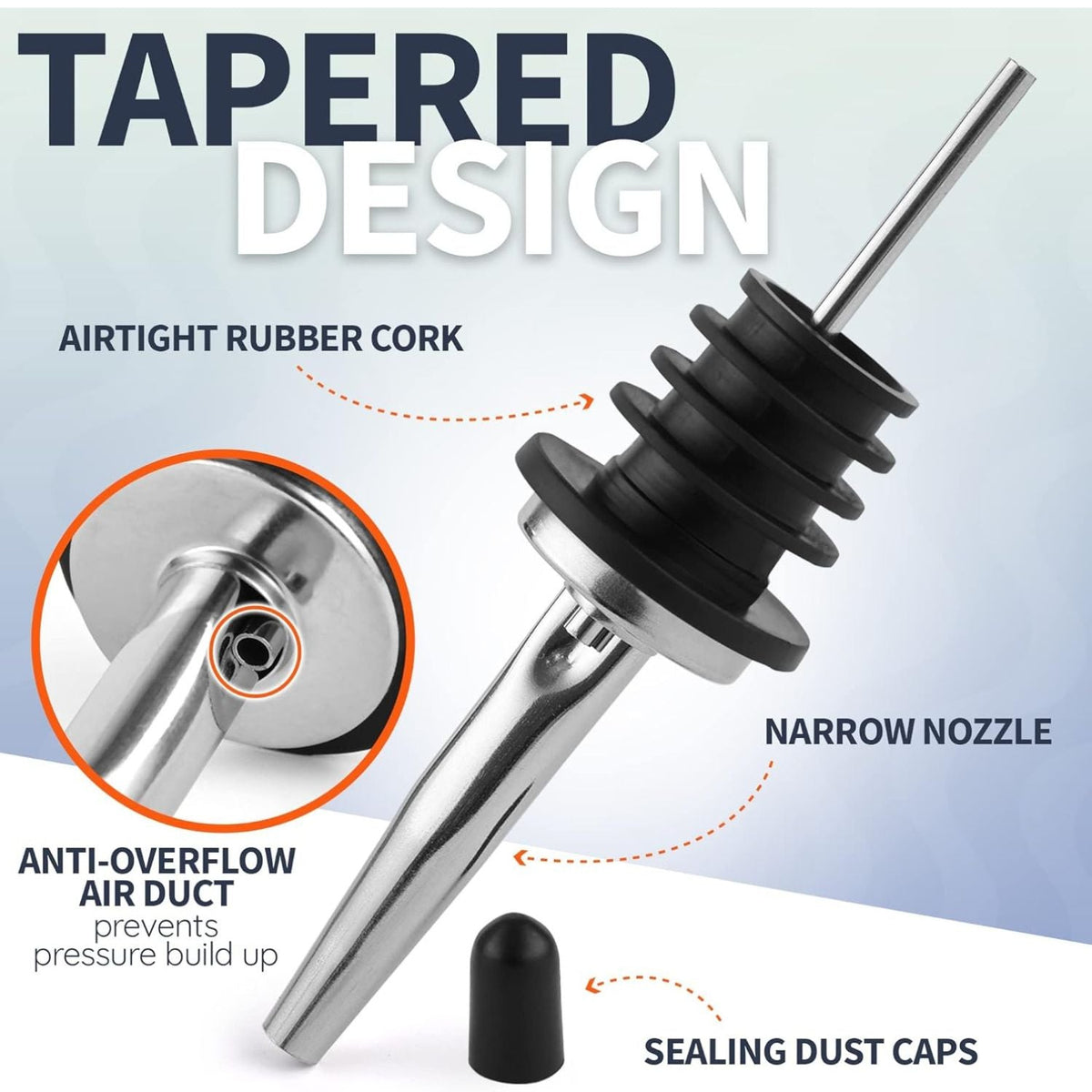 Stainless Steel Pourers