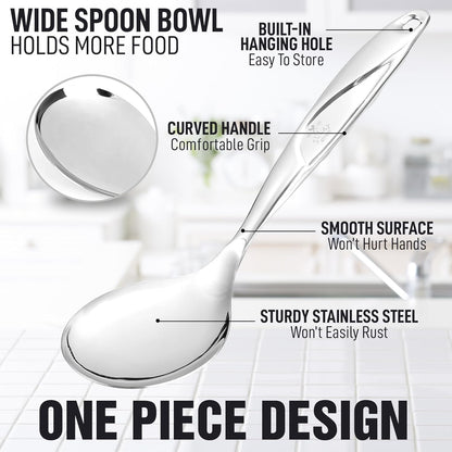 Stainless Steel Serving Spoon
