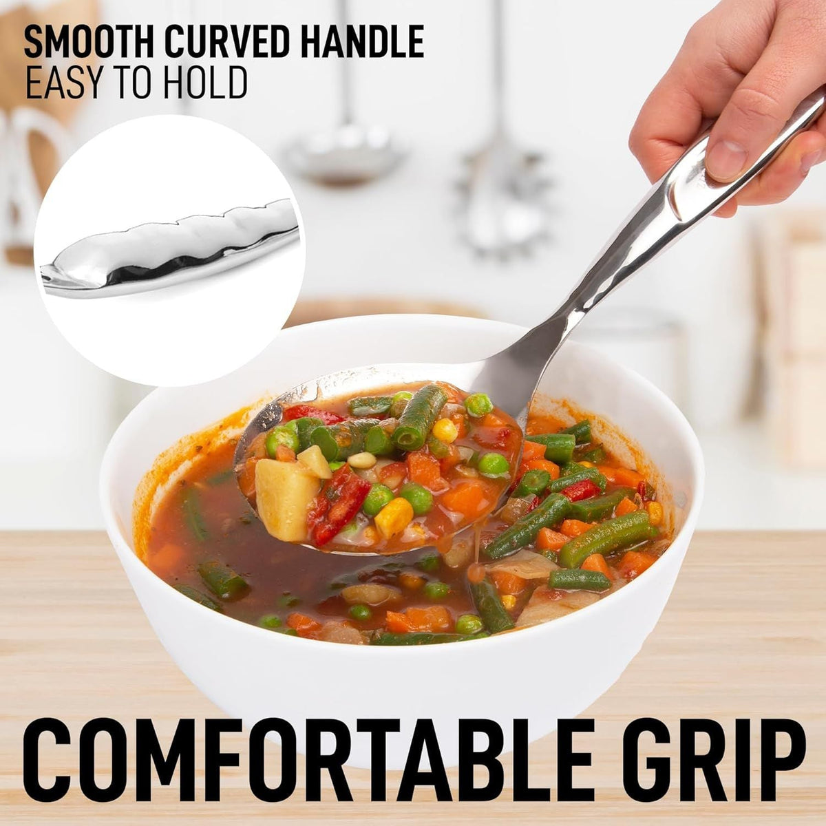 Stainless Steel Serving Spoon