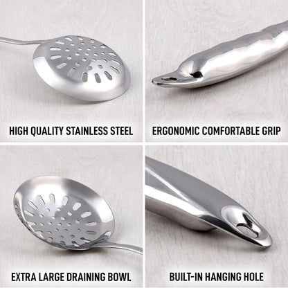 Stainless Steel Skimmer Spoon