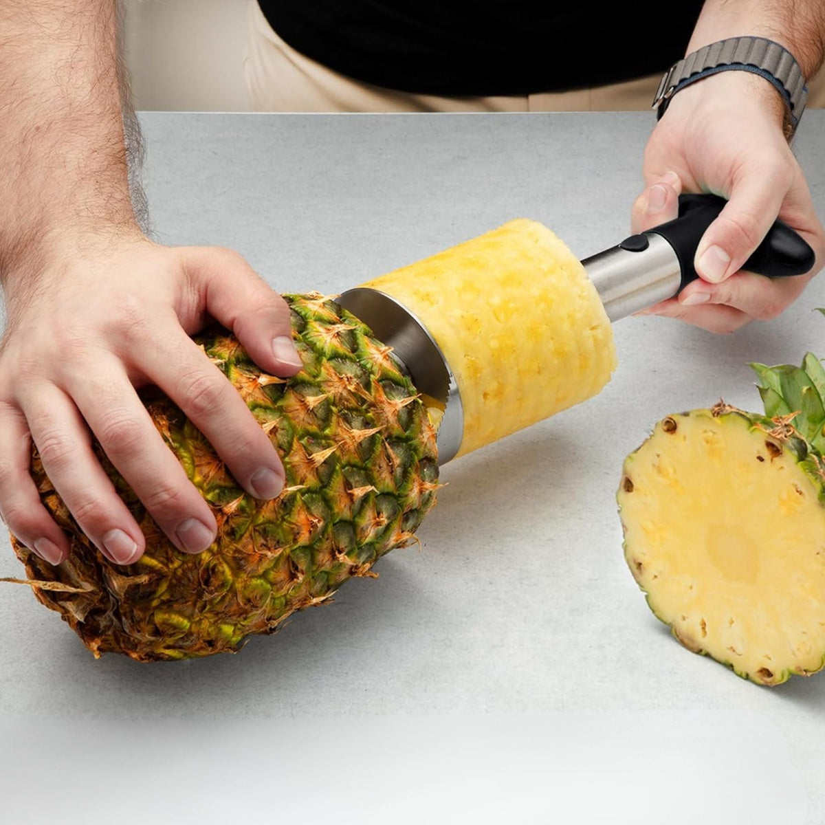 Stainless Steel Pineapple Corer