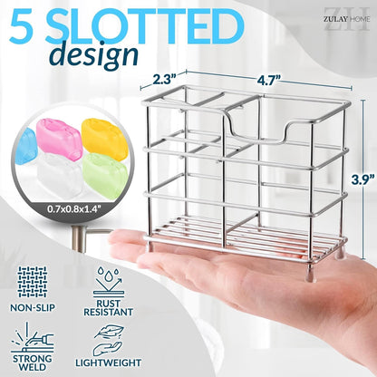 Toothpaste and Toothbrush Holder