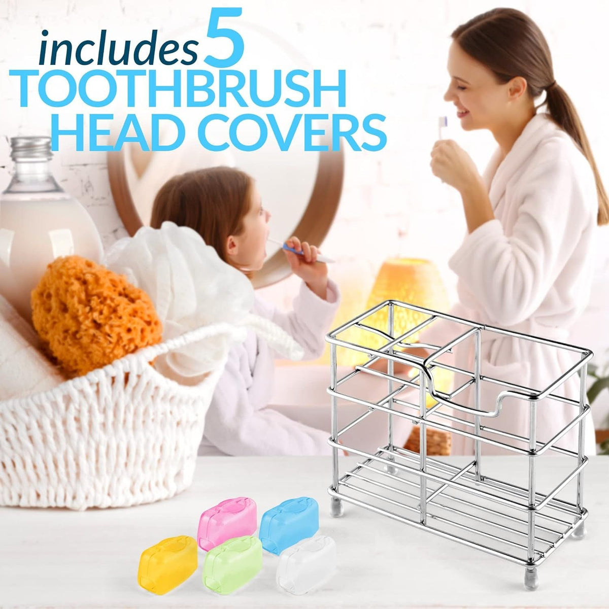Toothpaste and Toothbrush Holder