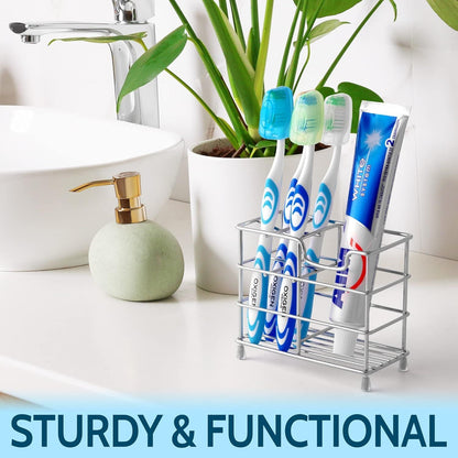 Toothpaste and Toothbrush Holder