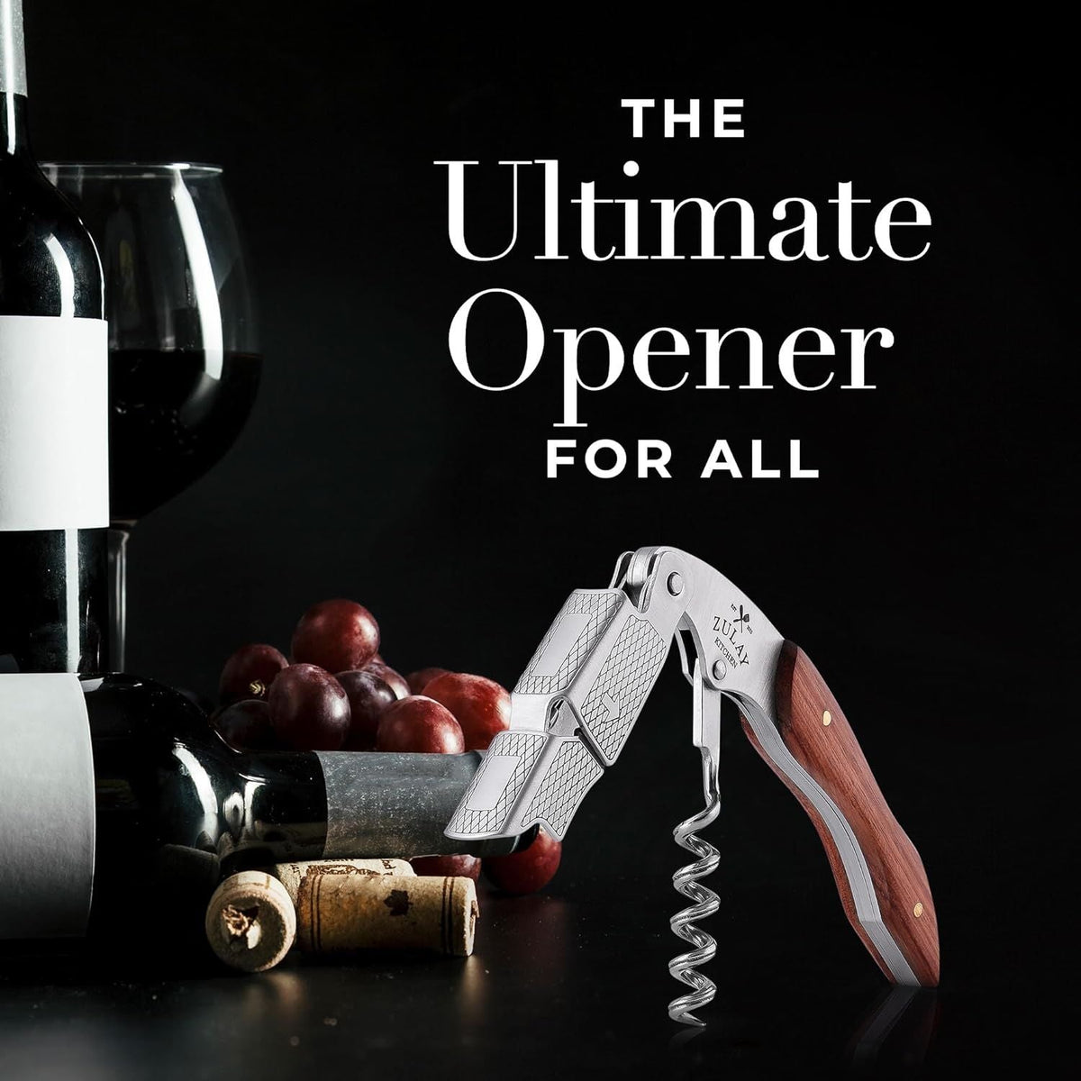 Waiter’s Corkscrew Bottle Opener