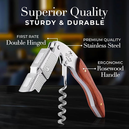Waiter’s Corkscrew Bottle Opener