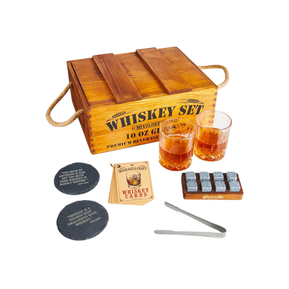 Whiskey Stones Gift Set | 15-Piece