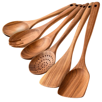 Teak Wooden Utensil Set