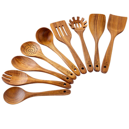 Teak Wooden Utensil Set