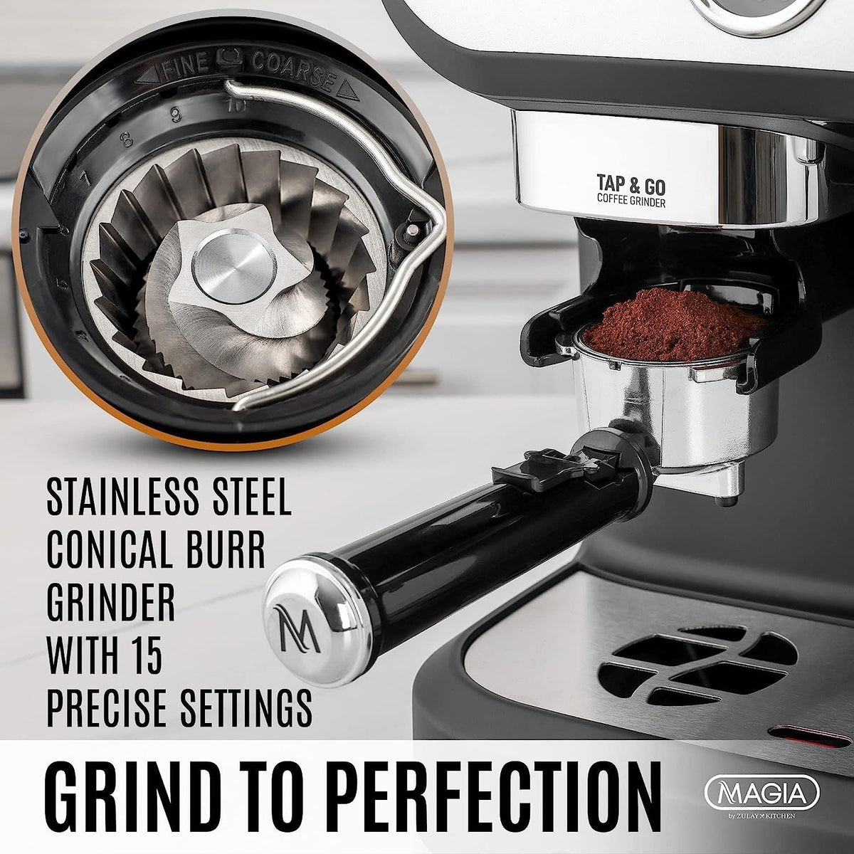 Zulay Magiá Manual Espresso Machine