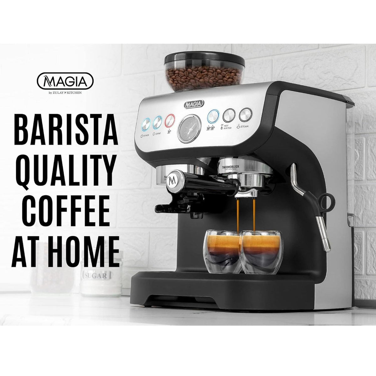 Zulay Magiá Manual Espresso Machine