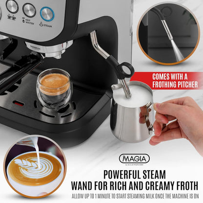 Zulay Magiá Manual Espresso Machine