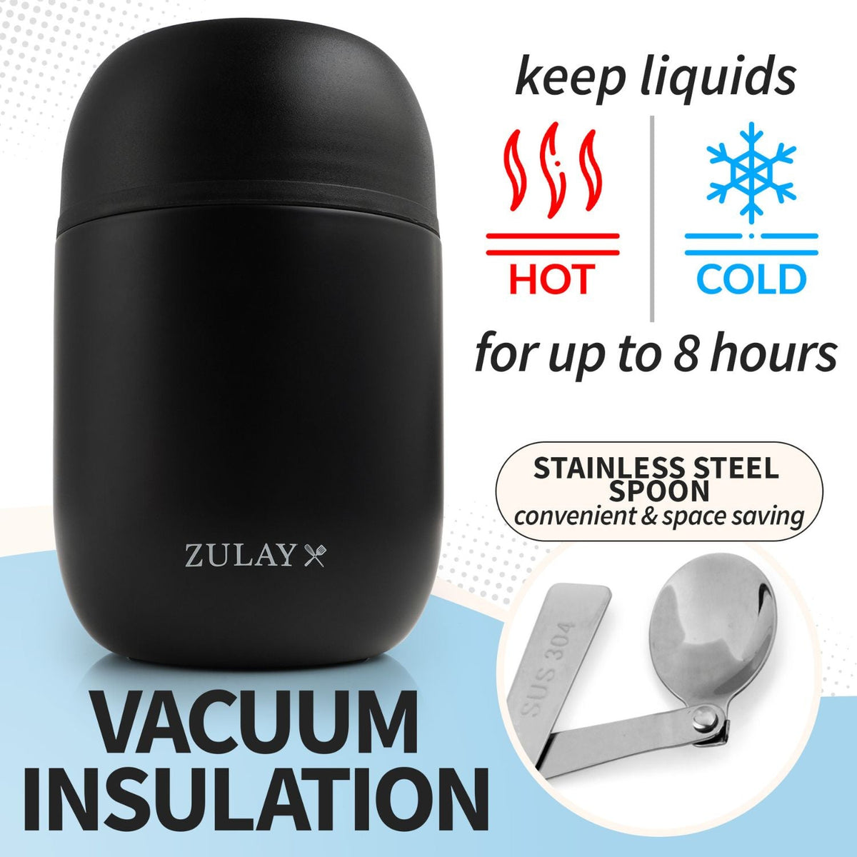 Vacuum Insulated Lunch Container