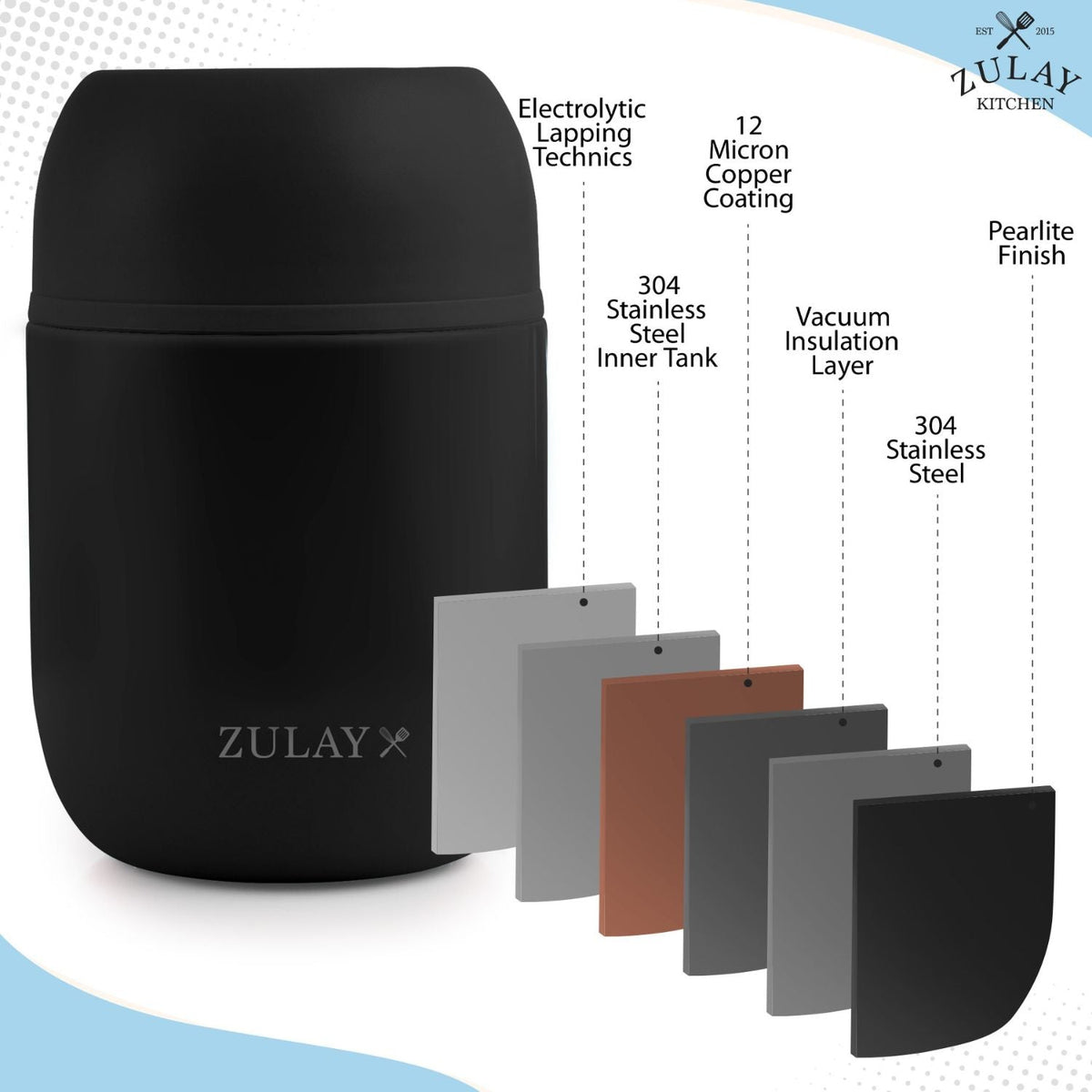 Vacuum Insulated Lunch Container