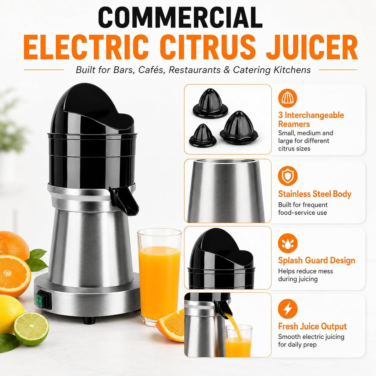 Commercial Electric Citrus Juicer